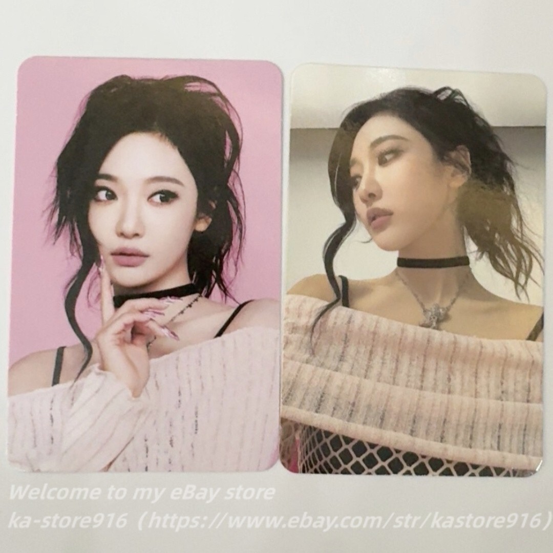 Aespa NINGNING 2pcs Set SMTown Live 2025 Scratch Fortune Card