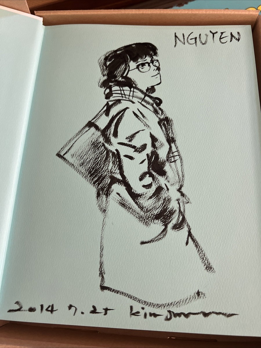 2011 SKETCH COLLECTION Art Book Kim Jung Gi autograph, Original