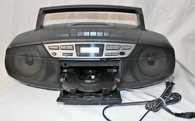 Vintage Panasonic RX-DS17 Portable Stereo CD/Cassette/AM-FM With