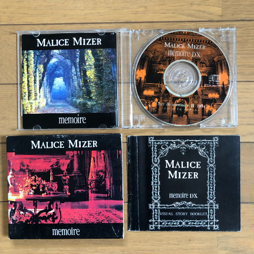 MALICE MIZER CD memoire DX No Serial with Booklet Tetsu Mana Kozi