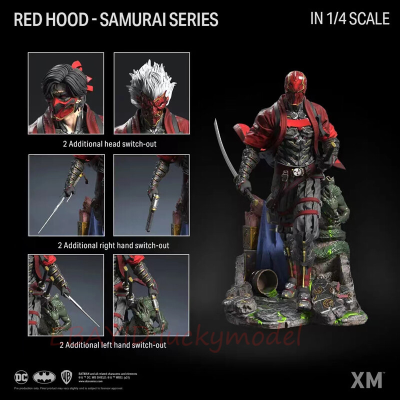 XM Studio 1/4 Batman Jason Todd Red Hood Resin Statue Model In