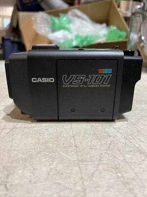 Vintage Electronic Still Camera Casio VS-101 80's Very Very Rare