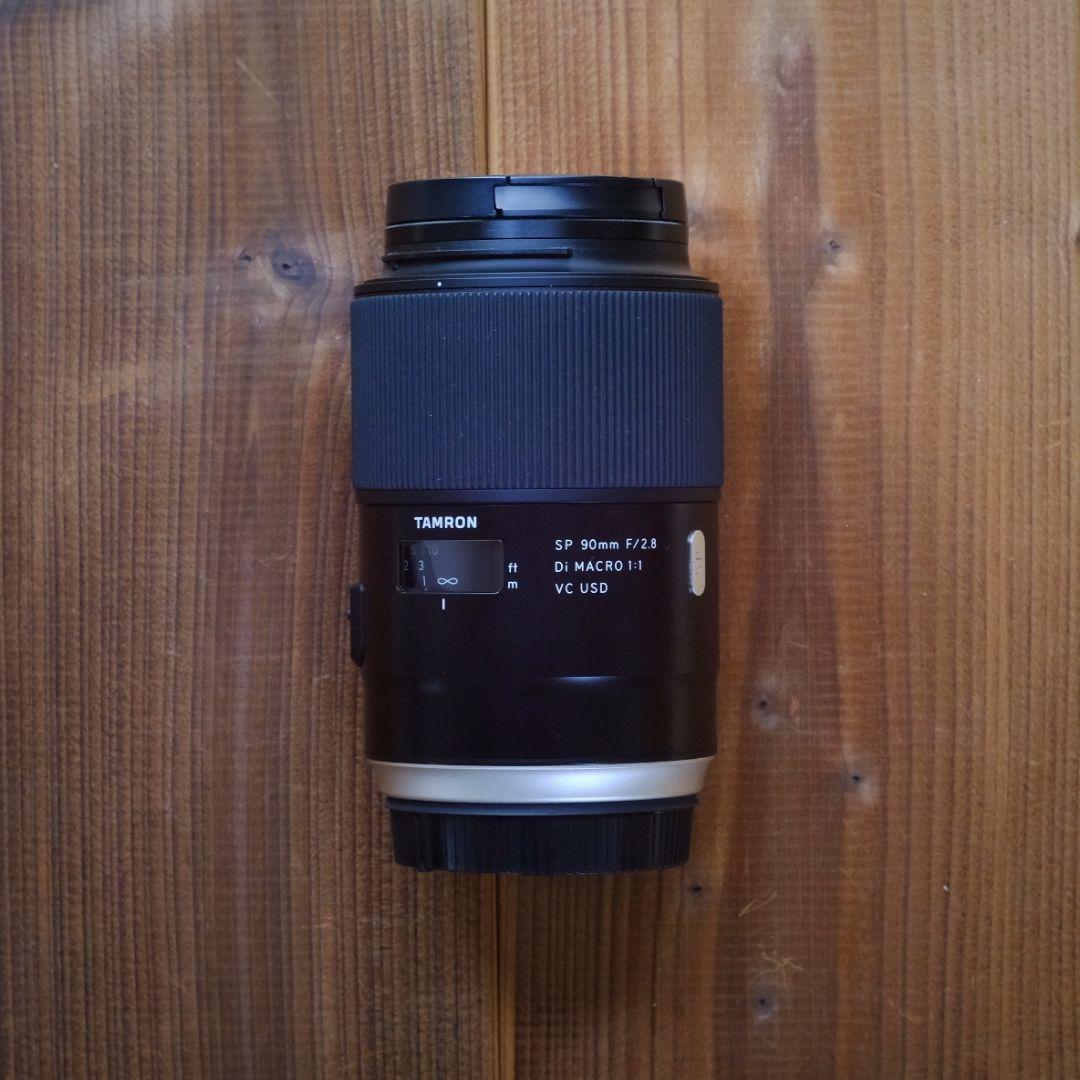 Tamron SP 90mm F2.8 Di Macro 1:1 VC USD Lens AF MF For Canon EF