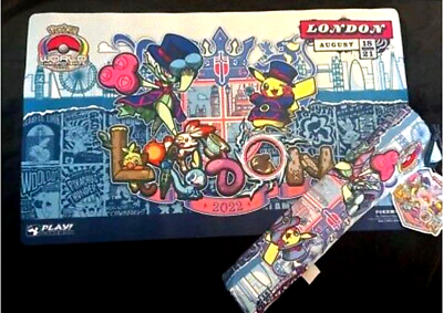 Pokemon World Championship 2022 London Playmat WCS 2022 NEW | eBay