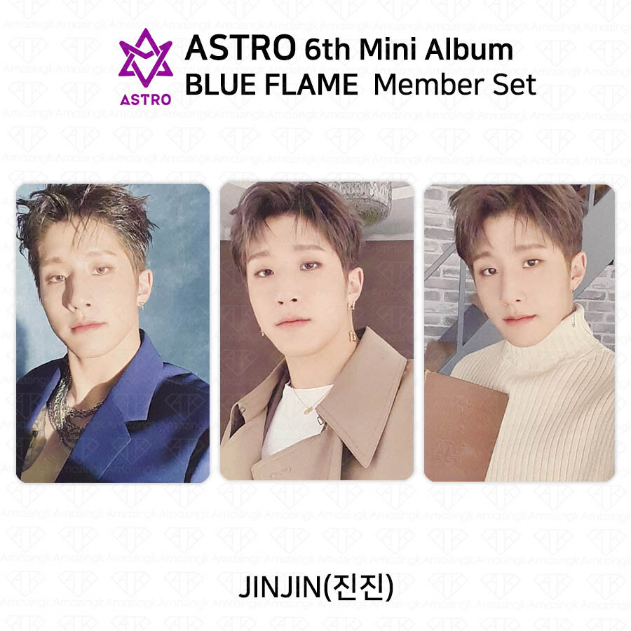 ASTRO 6th Mini Album Blue Flame Official Photocard Photo Card