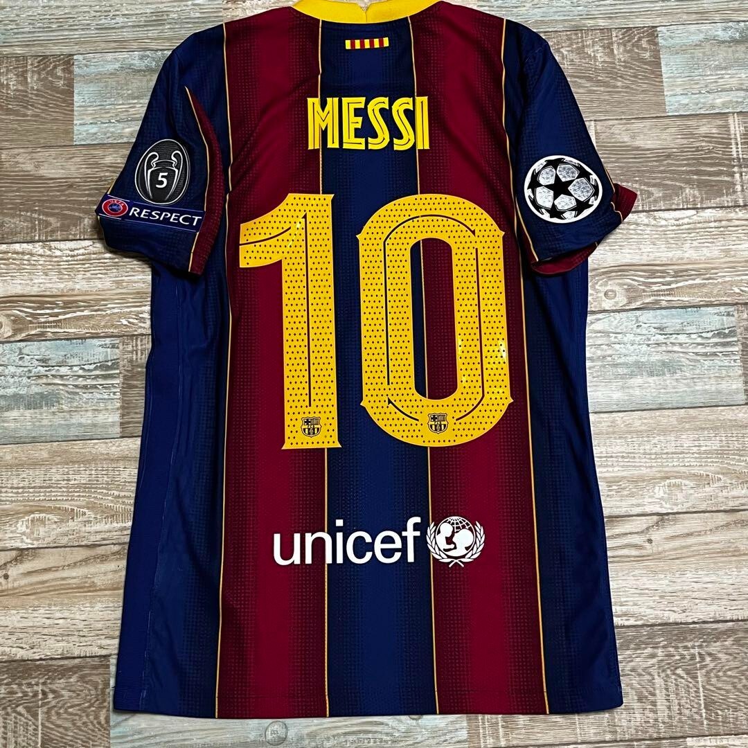 NWT Lionel Messi #10 2020-21 Barcelona Player Version Authentic