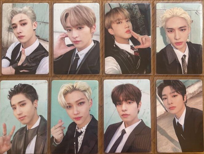 一直娯 一直娯 yzy 2.0 StrayKidsスキズ 5star 特典トレカ 8枚 yzy 2.0