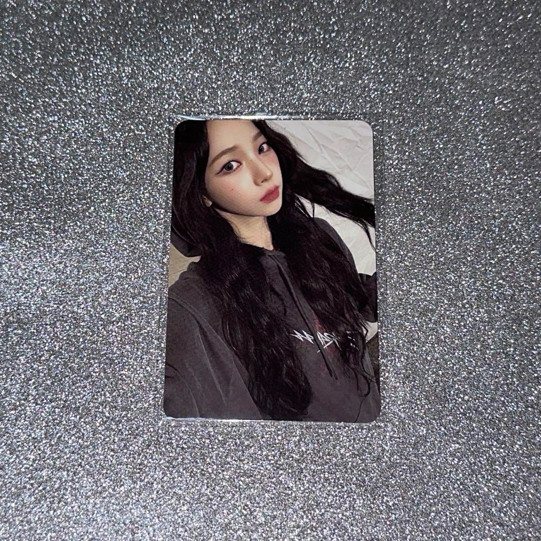 aespa WEEK DRAMA CITY POPUP MD HOODIE Black Limited PHOTOCARD Set