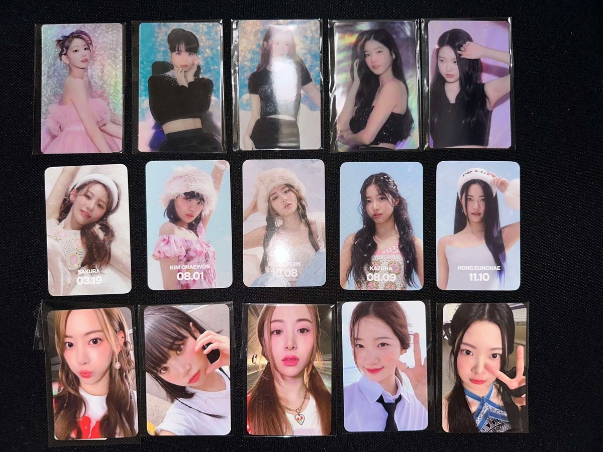 LE SSERAFIM OFFICIAL ANTIFRAGILE ALBUM YES24 WEVERSE POB PHOTOCARD