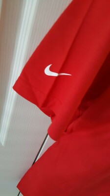 Nike Roger Federer RF Foundation Nike T-Shirt Red | eBay