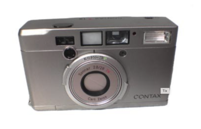 Contax TVS Digital 5.0MP Digital Camera - Titanium silver for sale
