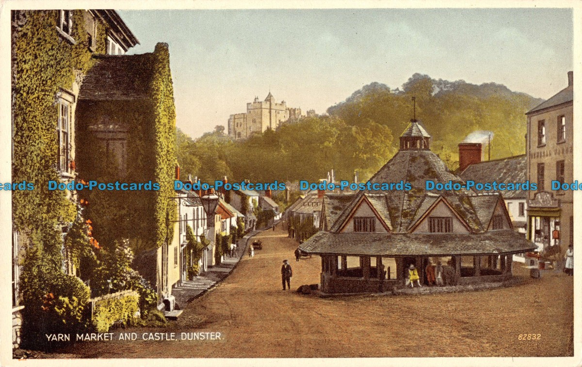 R096170 Yarn Market and Castle. Dunster | eBay