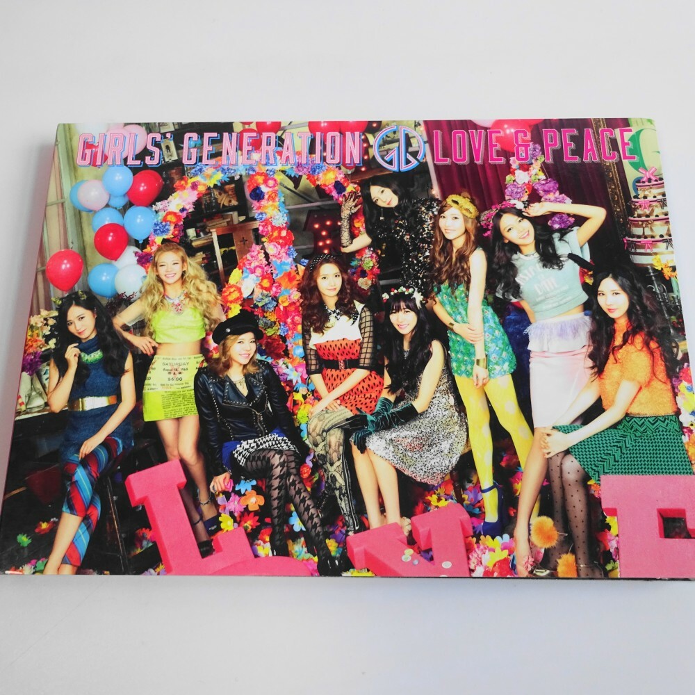 SNSD LOVE & PEACE GIRLS' GENERATION JAPAN CD+DVD 4988005802972| eBay