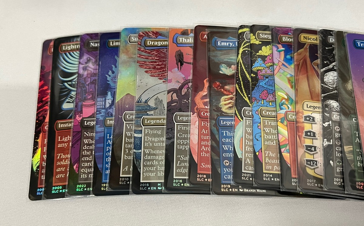 MTG Secret Lair 30th Anniversary Countdown - COMPLETE FOIL SET +