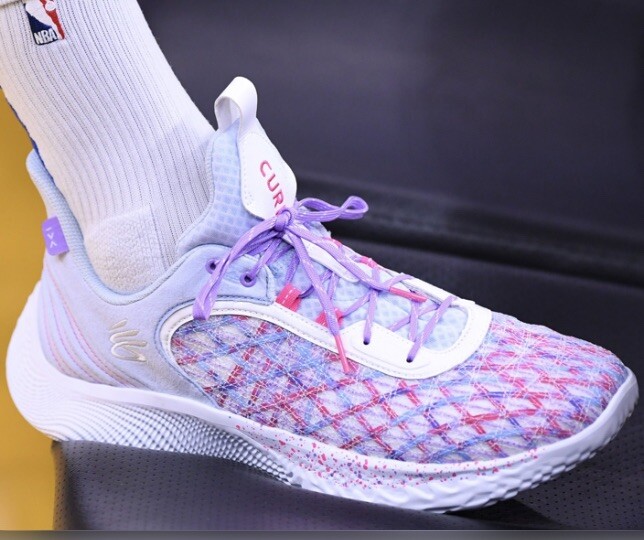 Curry Flow 9 - Under Armour Violet & Blue Mens Size 12 - MVP “ For