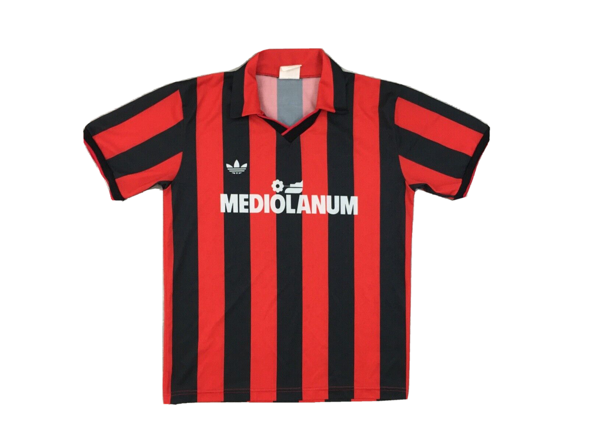 True Vintage 1990/91 Adidas AC Milan Home Shirt Jersey Maglia
