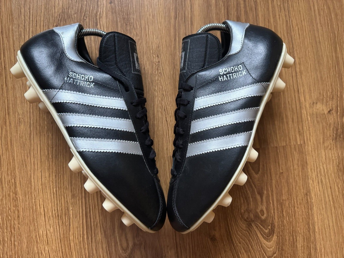 rare adidas schoko hattrick vintage football boots 80s made in