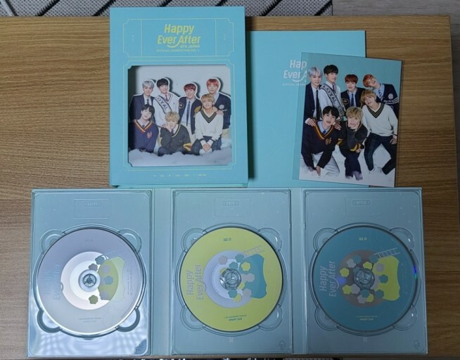 BTS 4th Muster Happy Ever After DVD Japan Ver. without photo card