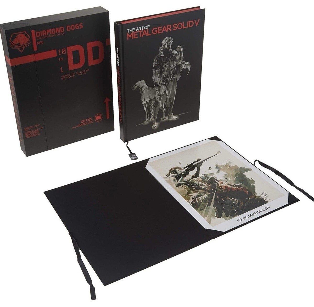 The Art of Metal Gear Solid V 5 Limited Edition Hardcover Art Book
