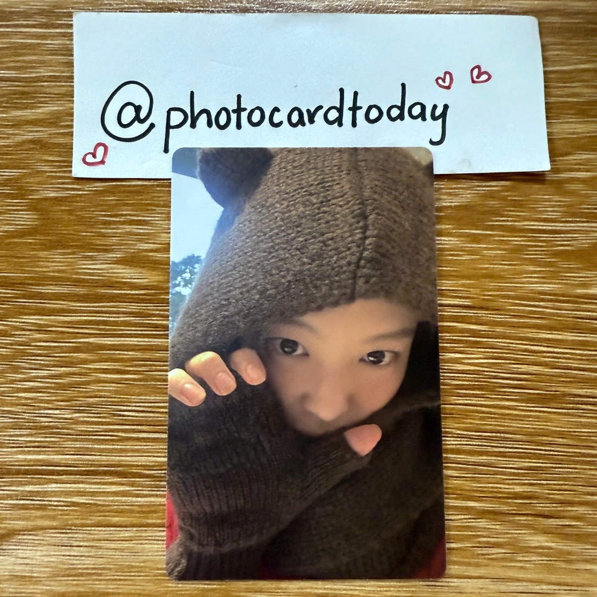 JENNIE BLACKPINK NINIBARA CLAVA KIT OFFICIAL PHOTOCARD WEVERSE