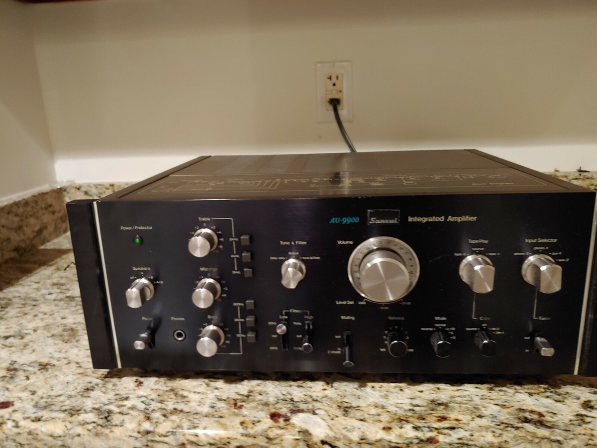 SANSUI AU-9900 Integrated Power Amplifier | eBay