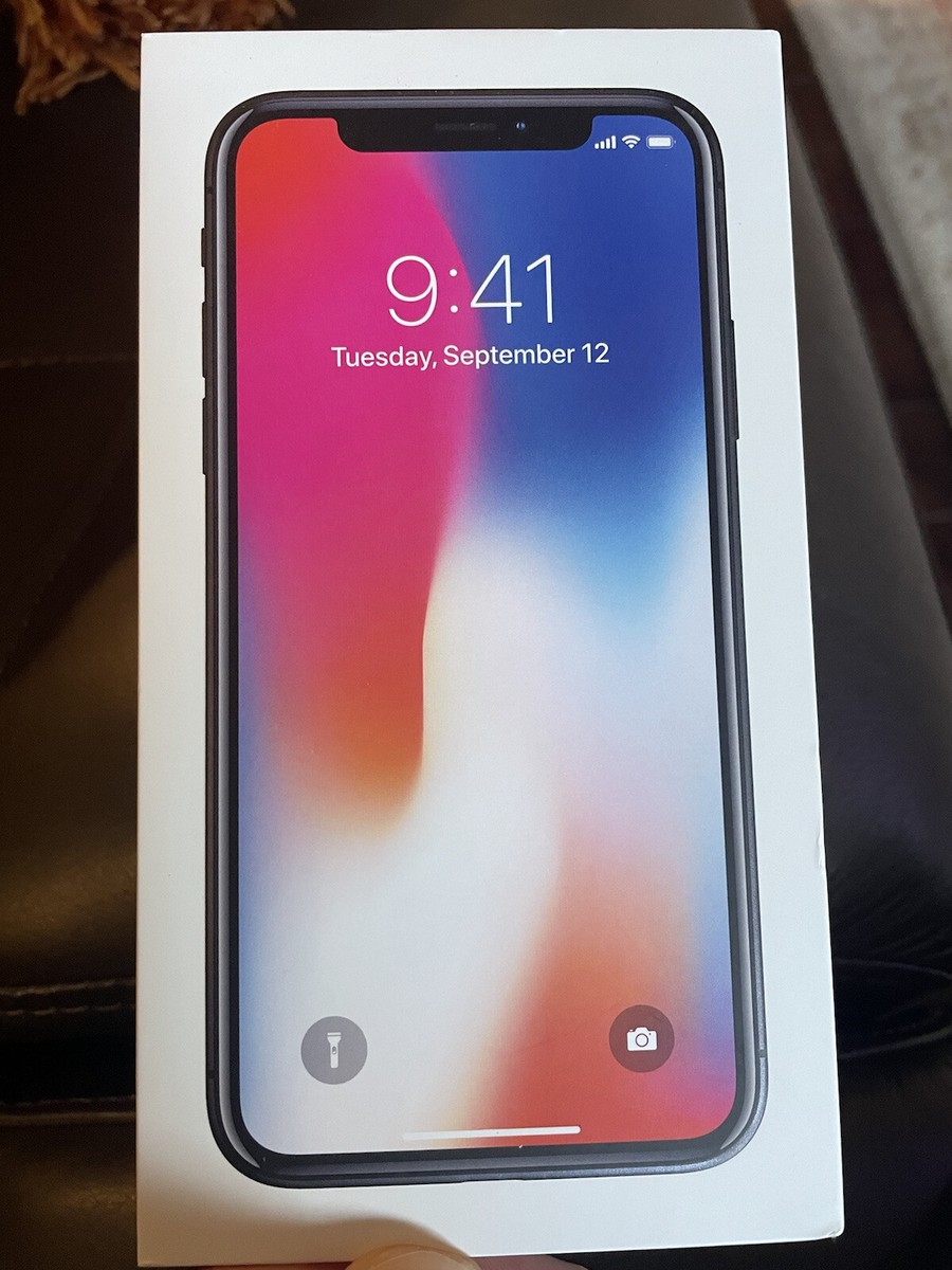 Original Apple iPhone X Box Only - 64gb | eBay