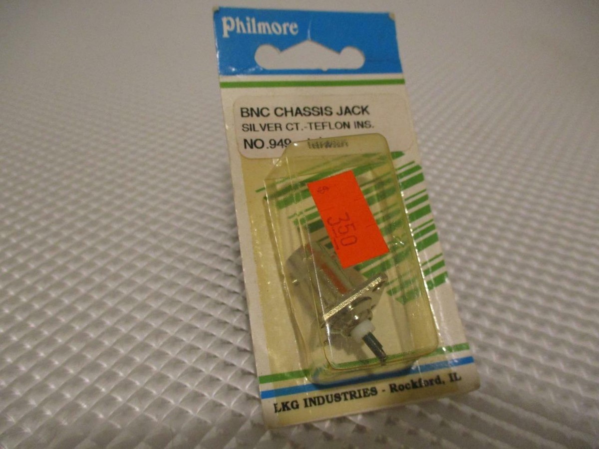ONE NEW LOT OF 4 PHILMORE BNC CHASSIS JACKS 949. | eBay