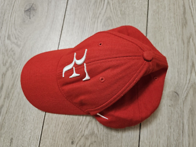 NIKE ROGER FEDERER CAP RF VINTAGE HAT RED CAP TENNIS TRAINING HAT