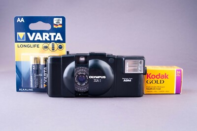 Olympus XA 1 with flash A9 35 mm Point&Shoot Film Camera | eBay