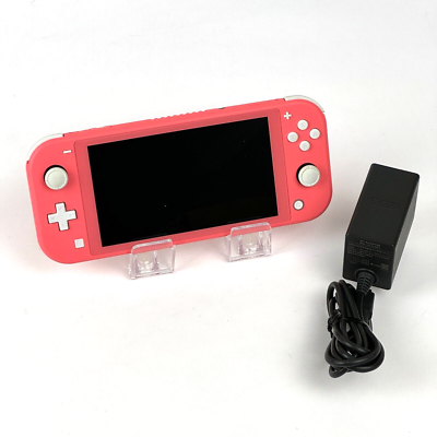 Refurbished Nintendo Switch Lite Coral Console & Charger Region