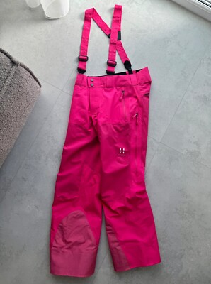 Women's HAGLOFS Couloir GORE-TEX Ski Pants Trousers RARE fits S/M