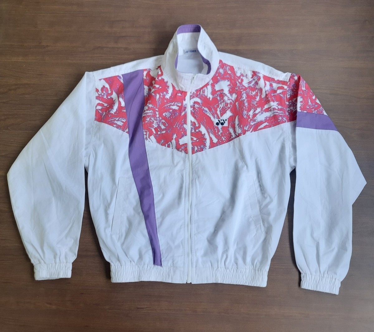Vintage 80s 90s YONEX BADMINTON TENNIS Windbracker Jacket Made in