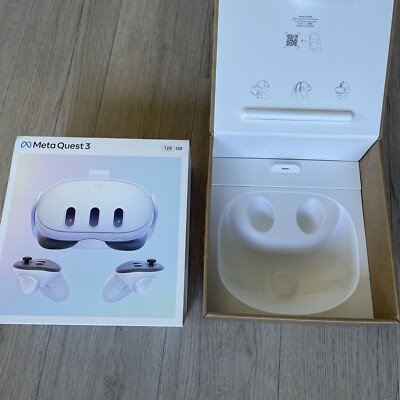 Meta Quest 3 128GB VR Headset EMPTY BOX ONLY | eBay