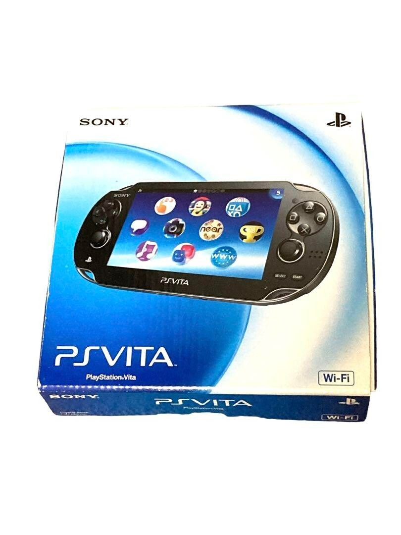 SONY PlayStation PS Vita PCH-1000 Crystal Black with Box | eBay