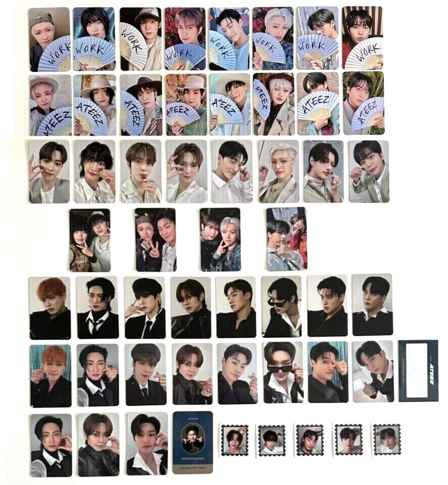 ATEEZ [ GOLDEN HOUR : Part.1 ] Soundwave Lucky Draw 1st 2ND POB