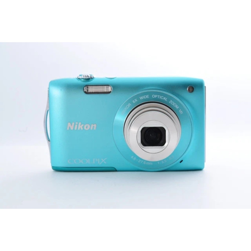 Nikon COOLPIX S3300 16 million Pixel Digital Camera 6x Zoom Blue