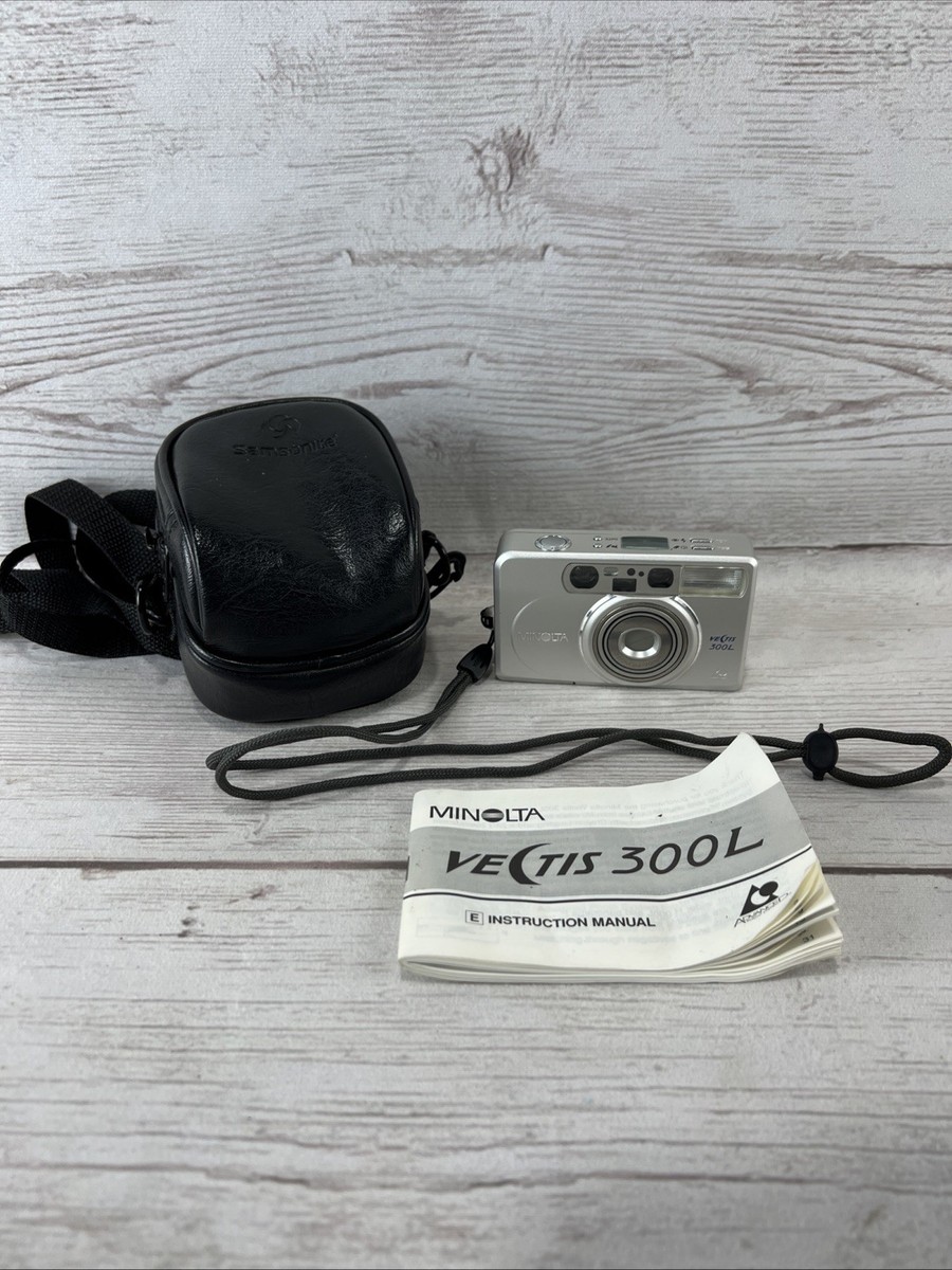 Minolta Vectis 300L 24-70mm Zoom Compact Film APS Camera Film