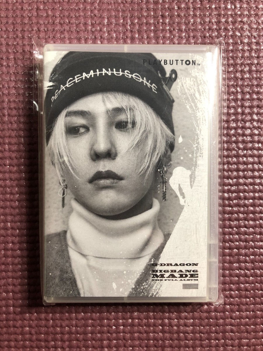 BIGBANG PLAYBUTTON G-Dragon Made The Full Album Made In Japan | eBay