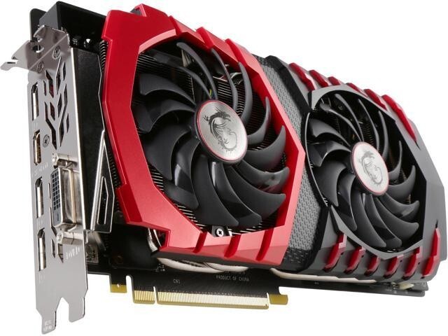 MSI NVIDIA GeForce GTX 1080 GAMING X 8G - TWIN FROZR VI | eBay