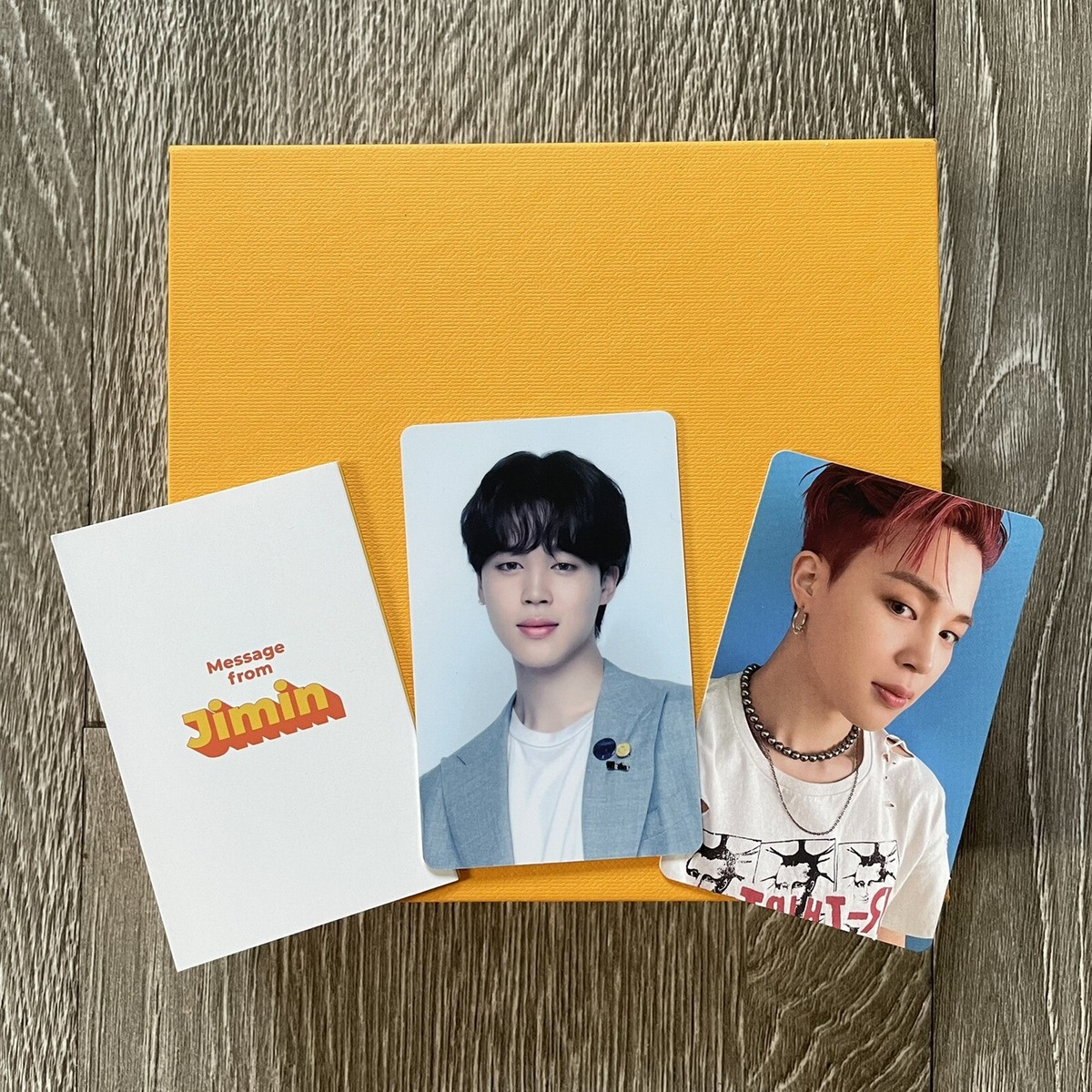 Jimin Official BTS PTD Permission to Dance LA Lucky Draw Photocard