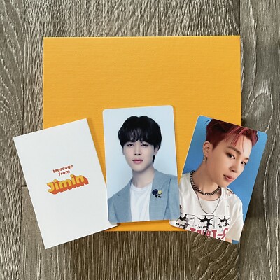 Jimin Official BTS PTD Permission to Dance LA Lucky Draw Photocard