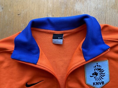NETHERLANDS 2010 FOOTBALL SOCCER TRACK TOP JACKET NIKE sz L MEN