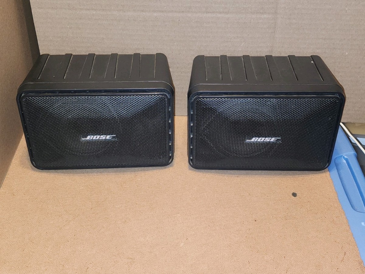 Bose Model 101 Music Monitor Indoor/Outdoor Speakers , Black Color