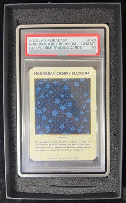 PSA 10 LOUIS VUITTON x TAKASHI MURAKAMI Trading card MONOGRAM