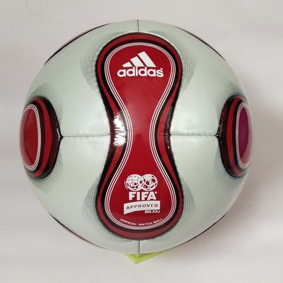 Adidas Teamgeist Red FIFA World Cup Germany 2006 Match Soccer Ball