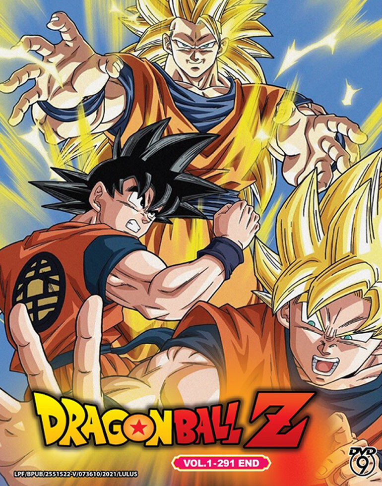 Anime DVD Dragon Ball Z Complete Box (Vol.1-291 End) with English
