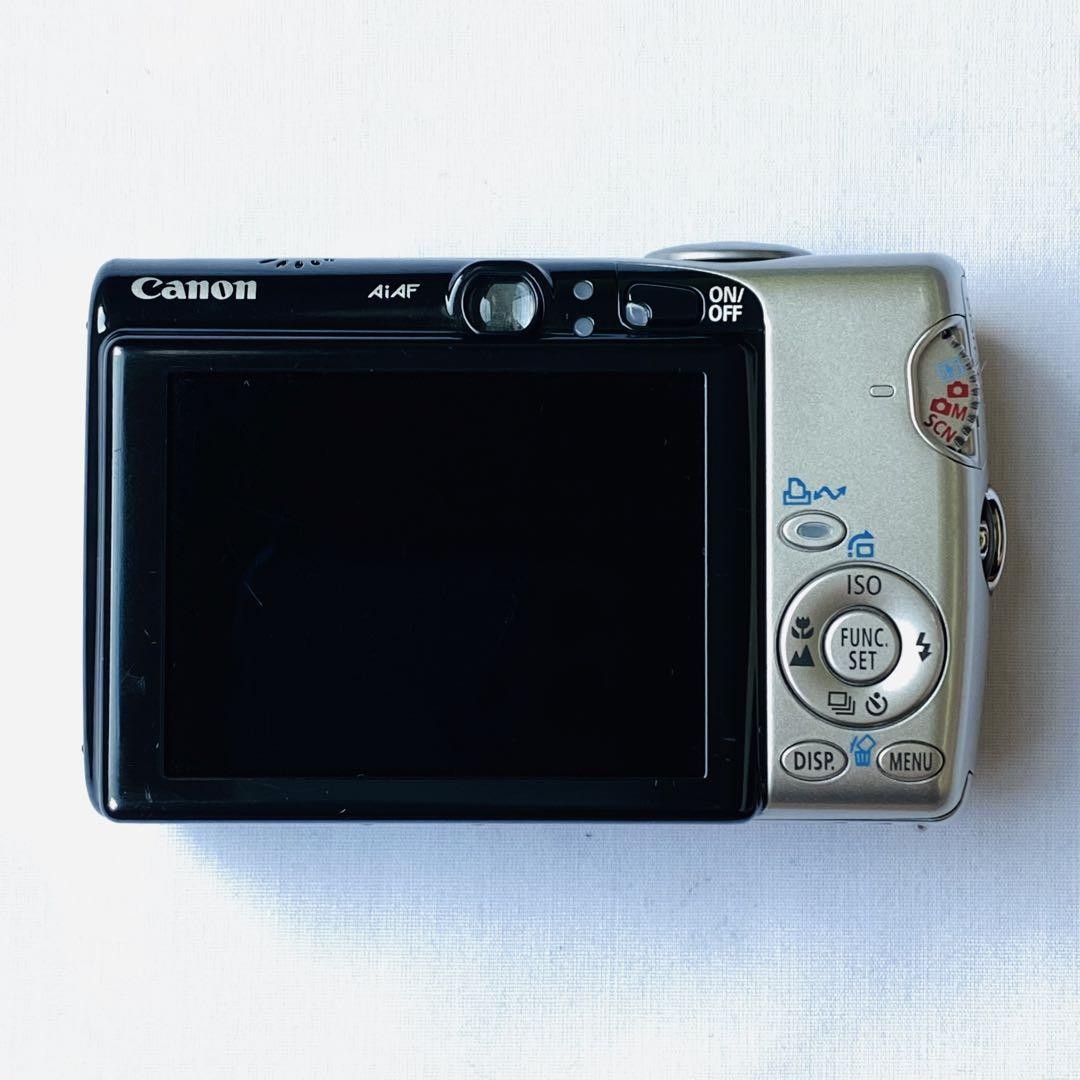 Canon IXY Digital 800 IS PC1176 Silver 6MP 4x Zoom with Charger