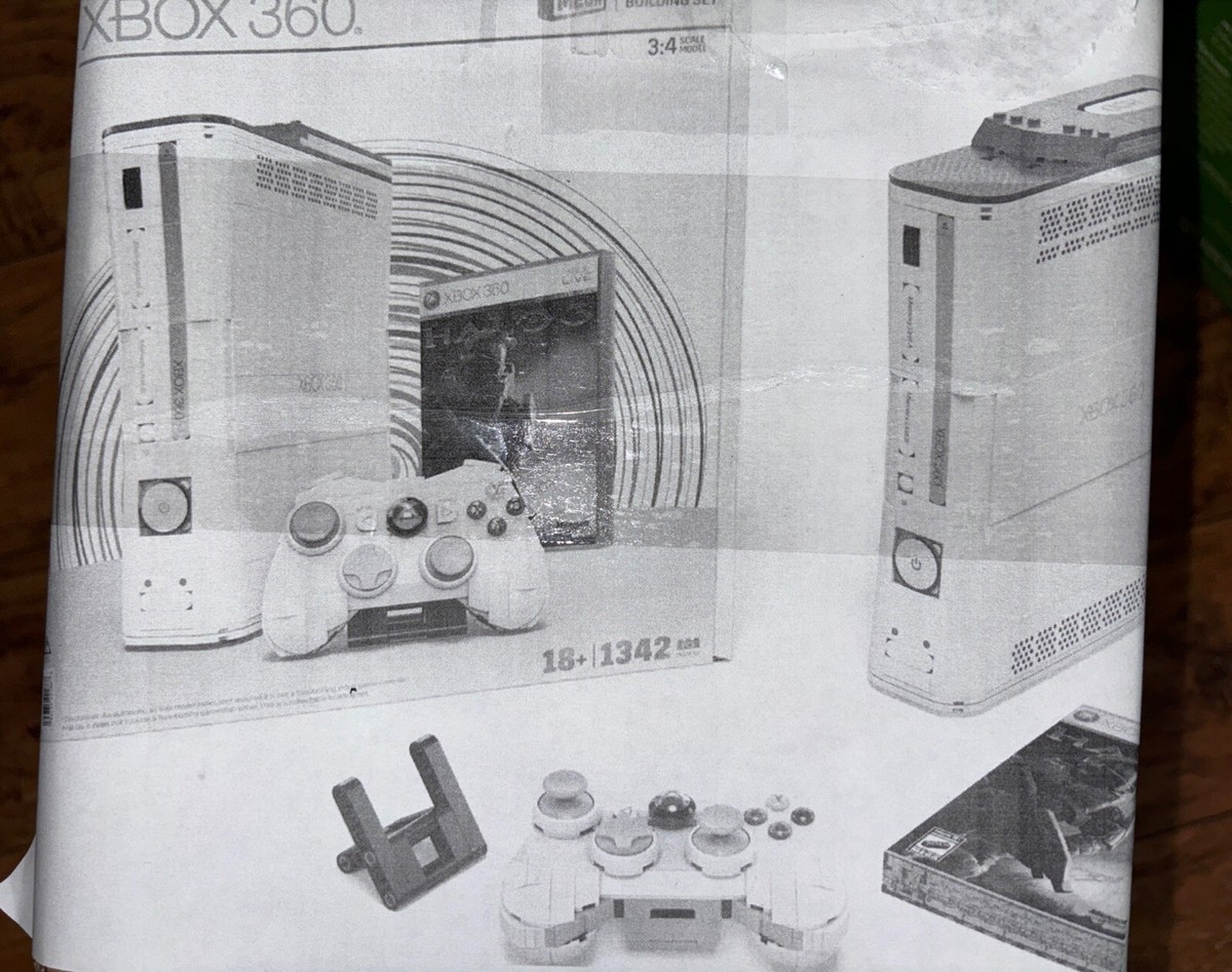✓Mega Showcase Microsoft Xbox 360 Collector Building Set