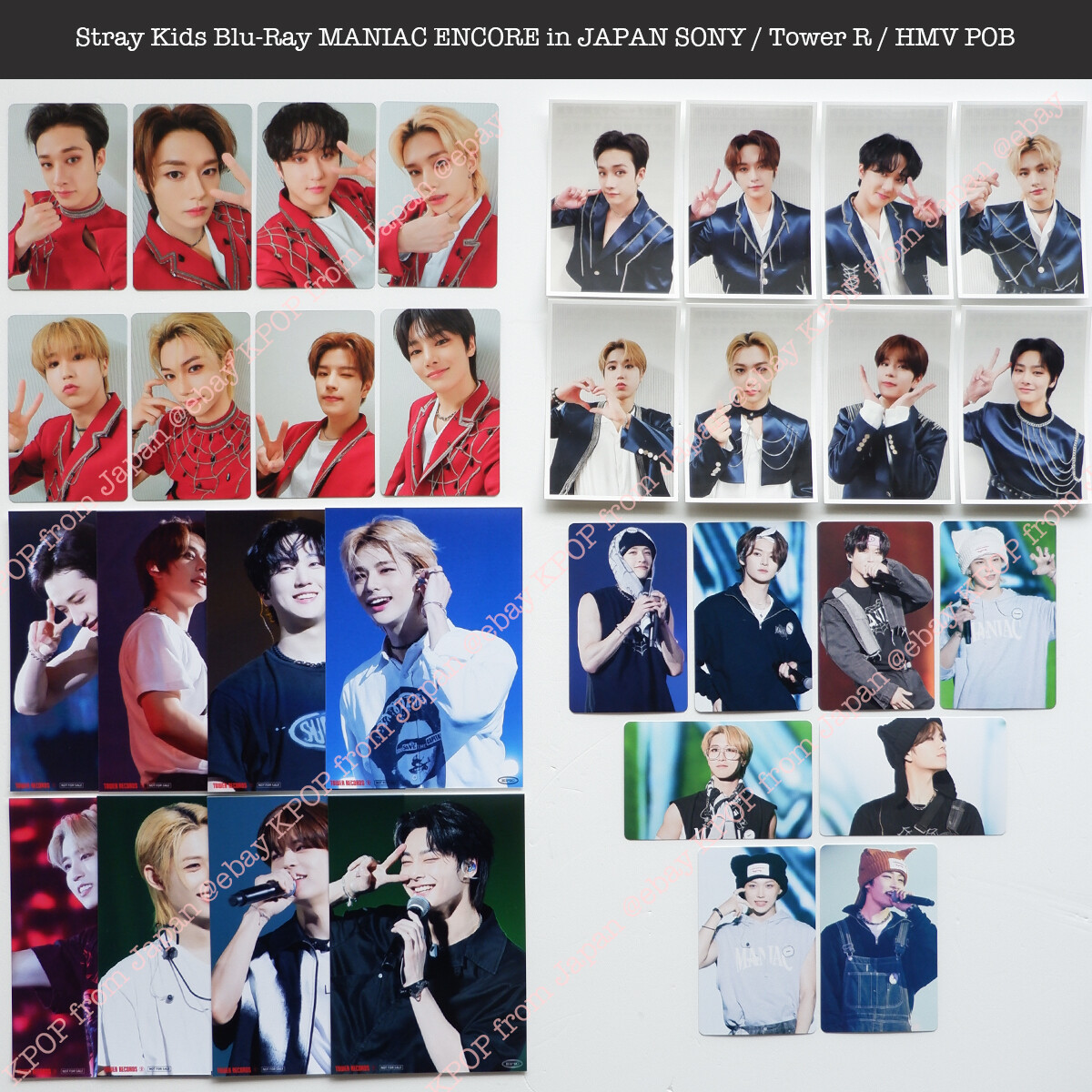 Stray Kids Blu-ray MANIAC ENCORE in JAPAN SONY Tower record HMV