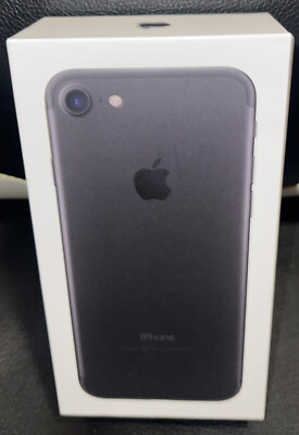 Apple iPhone 7 - 32GB - Black - EMPTY RETAIL BOX ONLY - NO PHONE